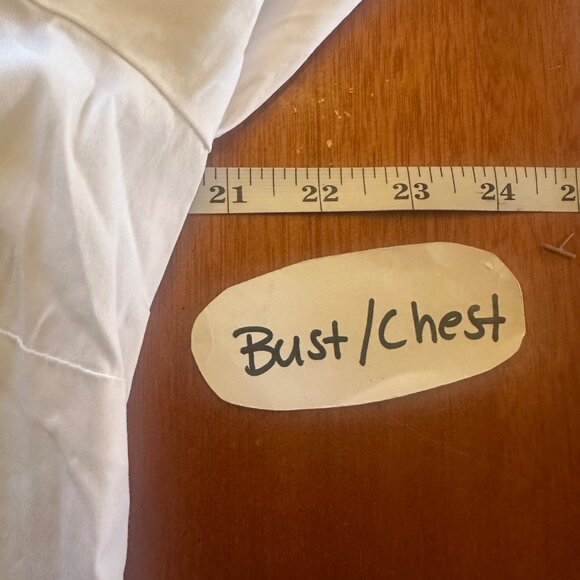 Ann Taylor White Button-Up Long Sleeve Shirt Size 14 Classic Button Up work shir - Picture 4 of 9